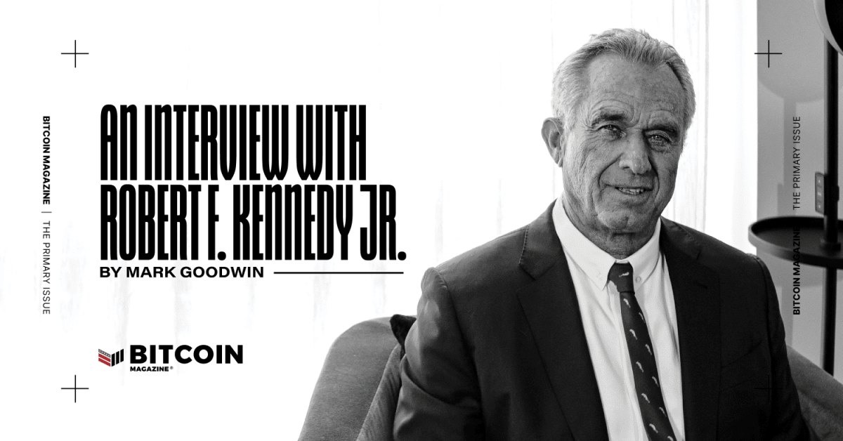 An Interview With Robert F. Kennedy, Jr. - Altcoin Archive
