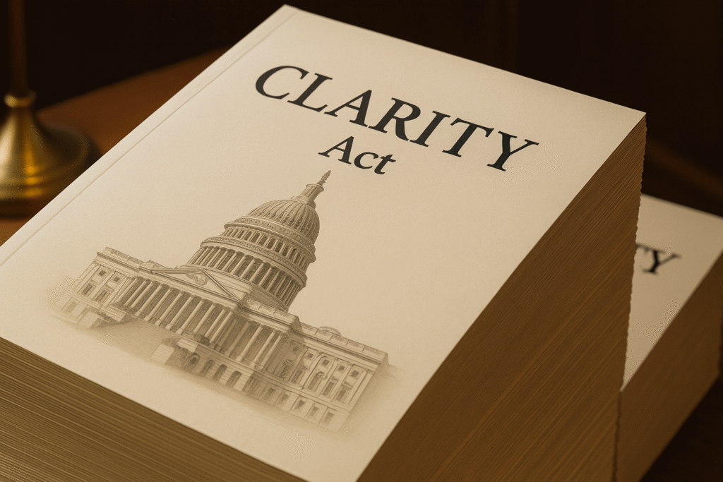 CLARITY Act in the US Senate